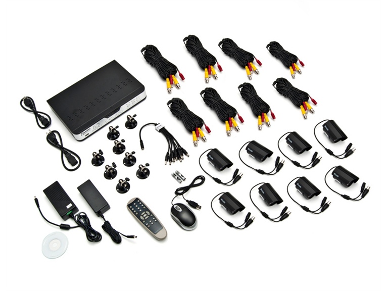 Zmodo Surveillance System with 1TB DVR & 8 Weatherproof IR Cameras – $299.99